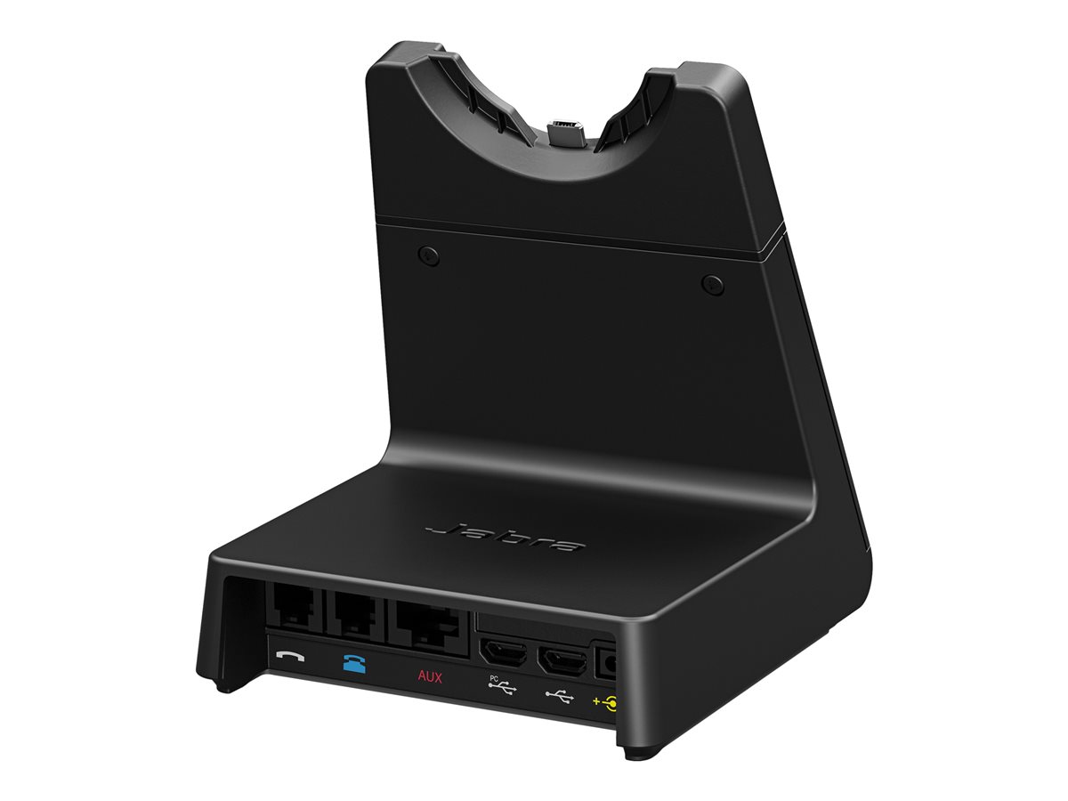 TEL Jabra Headset Evolve 75 SE UC 7599-848-119 mit Charging Jabra-Engage-75-Rueckseite